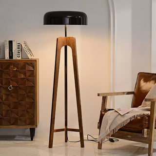 Kovain Lampadaire en Bois Minimaliste