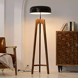 Kovain Lampadaire en Bois Minimaliste