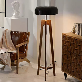 Kovain Lampadaire en Bois Minimaliste