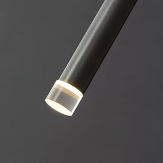 Cetheel Lampe Suspendue Minimaliste en Laiton et Plastique