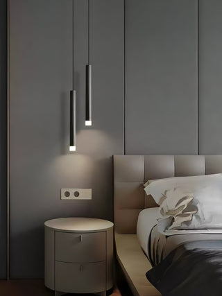 Cetheel Lampe Suspendue Minimaliste en Laiton et Plastique
