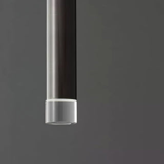 Cetheel Lampe Suspendue Minimaliste en Laiton et Plastique