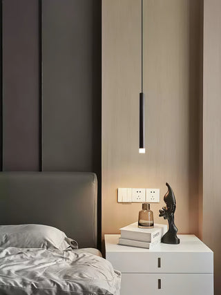 Cetheel Lampe Suspendue Minimaliste en Laiton et Plastique