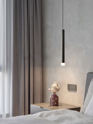 Cetheel Lampe Suspendue Minimaliste en Laiton et Plastique