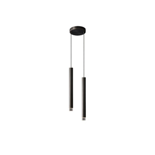 Cetheel Lampe Suspendue Minimaliste en Laiton et Plastique
