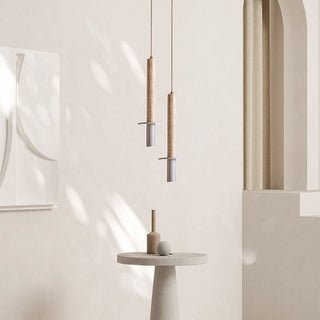 Wren Slim Travertin Jaune Suspension