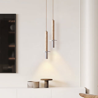 Wren Slim Travertin Jaune Suspension