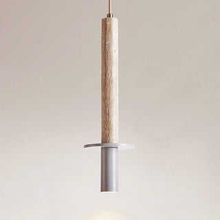 Wren Slim Travertin Jaune Suspension