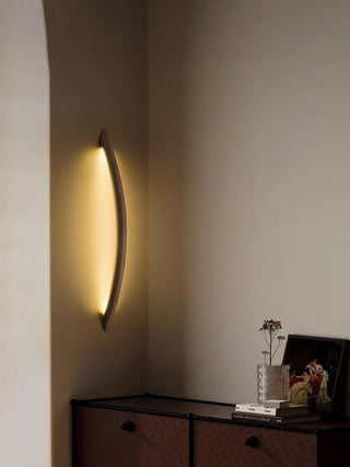 Evvinos Moderne Minimaliste Linéaire Bois Luminaire Mural