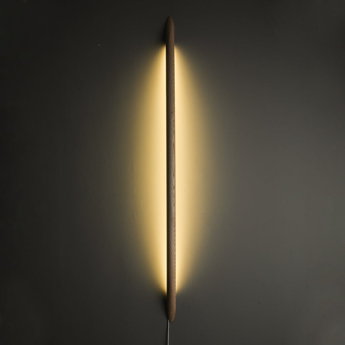 Auria Moderne Minimaliste Linéaire Bois Luminaire Mural