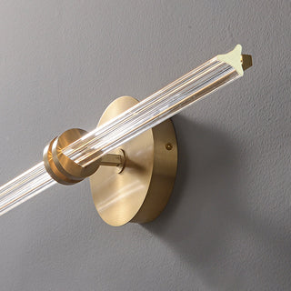 Orineraria Applique Murale Minimaliste en Métal Linéaire