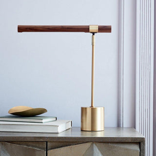Elauine Lampe de Table Minimaliste Linéaire