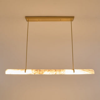 Ilraea Suspension Linéaire en Albâtre