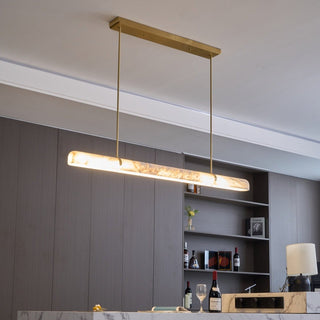 Ilraea Suspension Linéaire en Albâtre
