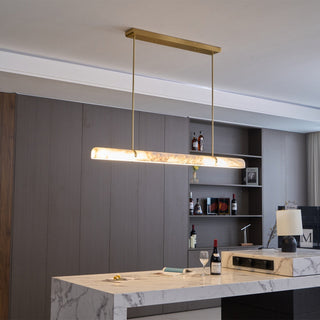 Ilraea Suspension Linéaire en Albâtre