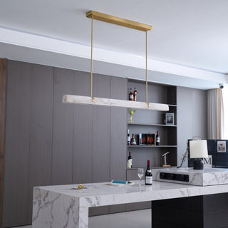 Ilraea Suspension Linéaire en Albâtre