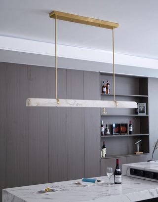 Ilraea Suspension Linéaire en Albâtre