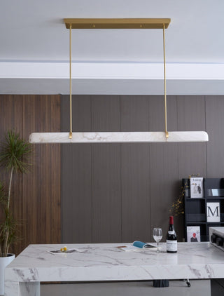 Ilraea Suspension Linéaire en Albâtre