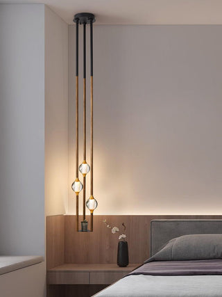 Linear Lumina Droplet Pendant Lamp-Neutral Decor