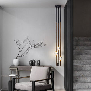 Linear Lumina Droplet Pendant Lamp-Neutral Decor