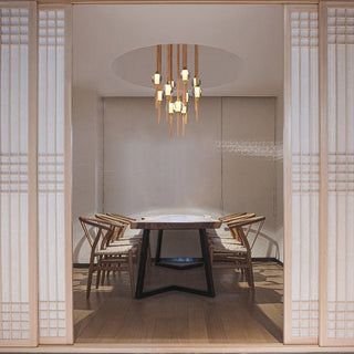 Linear Lumina Droplet Pendant Lamp-Neutral Decor