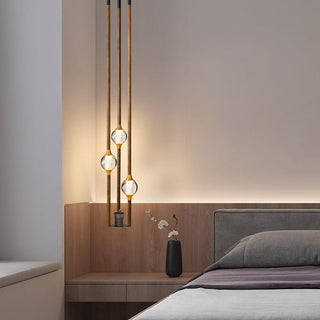 Linear Lumina Droplet Pendant Lamp-Neutral Decor