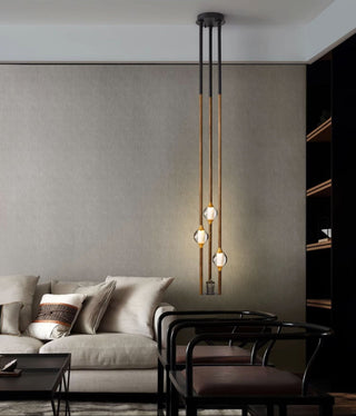 Linear Lumina Droplet Pendant Lamp-Neutral Decor