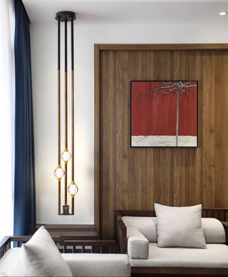 Linear Lumina Droplet Pendant Lamp-Neutral Decor