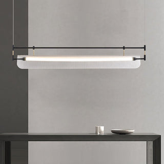 Lustra Lustre Linéaire en Acrylique Long