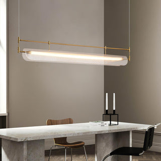 Lustra Lustre Linéaire en Acrylique Long