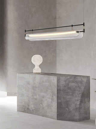 Lustra Lustre Linéaire en Acrylique Long