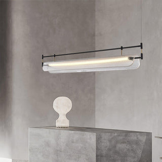 Lustra Lustre Linéaire en Acrylique Long
