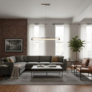 Linear Tube Linear Pendant-Neutral Decor