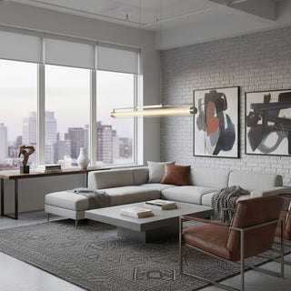 Linear Tube Linear Pendant-Neutral Decor