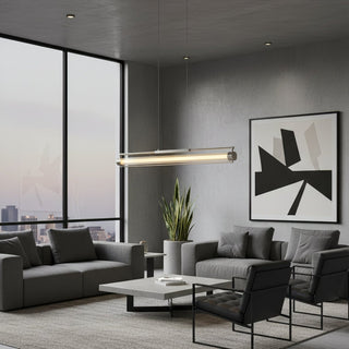 Linear Tube Linear Pendant-Neutral Decor