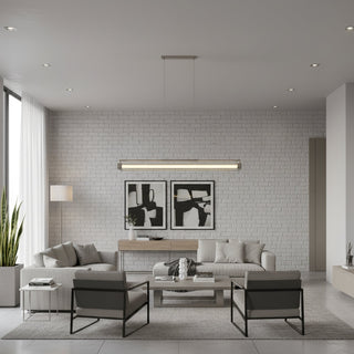 Linear Tube Linear Pendant-Neutral Decor