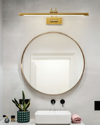 Fergus Applique Murale Linéaire Coiffeuse Laiton