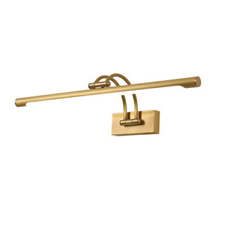 Fergus Applique Murale Linéaire Coiffeuse Laiton
