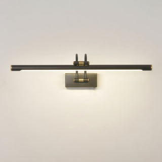 Fergus Applique Murale Linéaire Coiffeuse Laiton