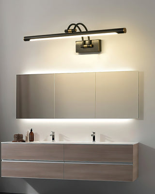 Fergus Applique Murale Linéaire Coiffeuse Laiton