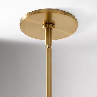 Linen Cone Linear Chandelier-Neutral Decor