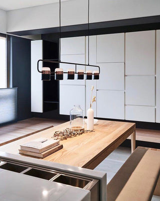 Solara Suspension Ajustable en Verre avec Laiton
