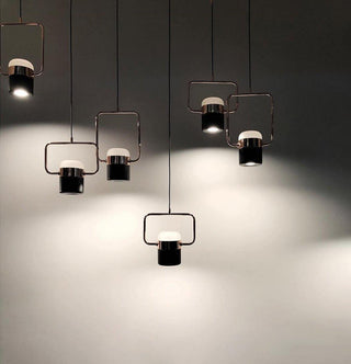 Solara Suspension Ajustable en Verre avec Laiton