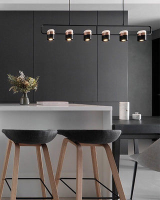 Solara Suspension Ajustable en Verre avec Laiton