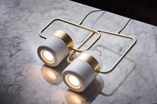 Solara Suspension Ajustable en Verre avec Laiton