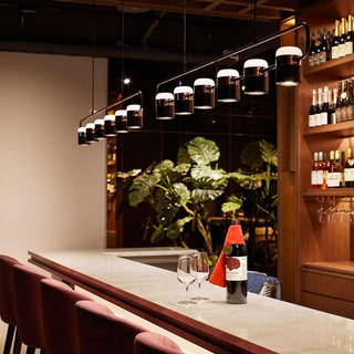 Solara Suspension Ajustable en Verre avec Laiton