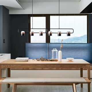 Solara Suspension Ajustable en Verre avec Laiton
