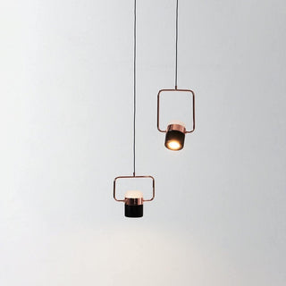 Solara Suspension Ajustable en Verre avec Laiton
