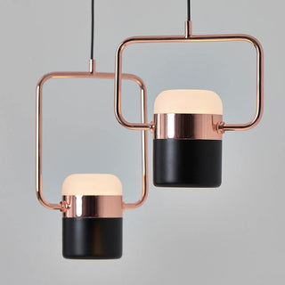 Solara Suspension Ajustable en Verre avec Laiton