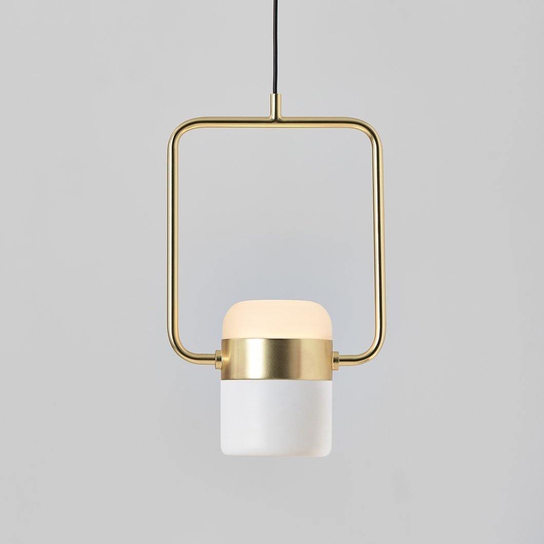 Osoria Suspension Ajustable en Verre avec Laiton